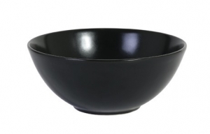 Asia Bol D14,7xH6,4cm - schwarz mat